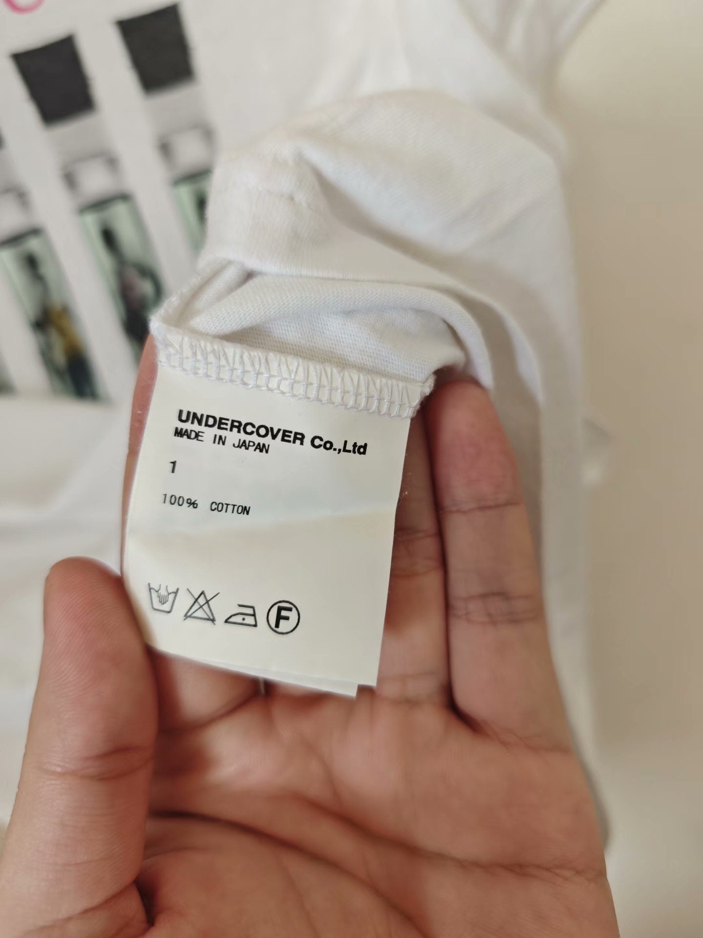 Undercover SS06 "T" Collection "Chuuut" Test Tube Tee