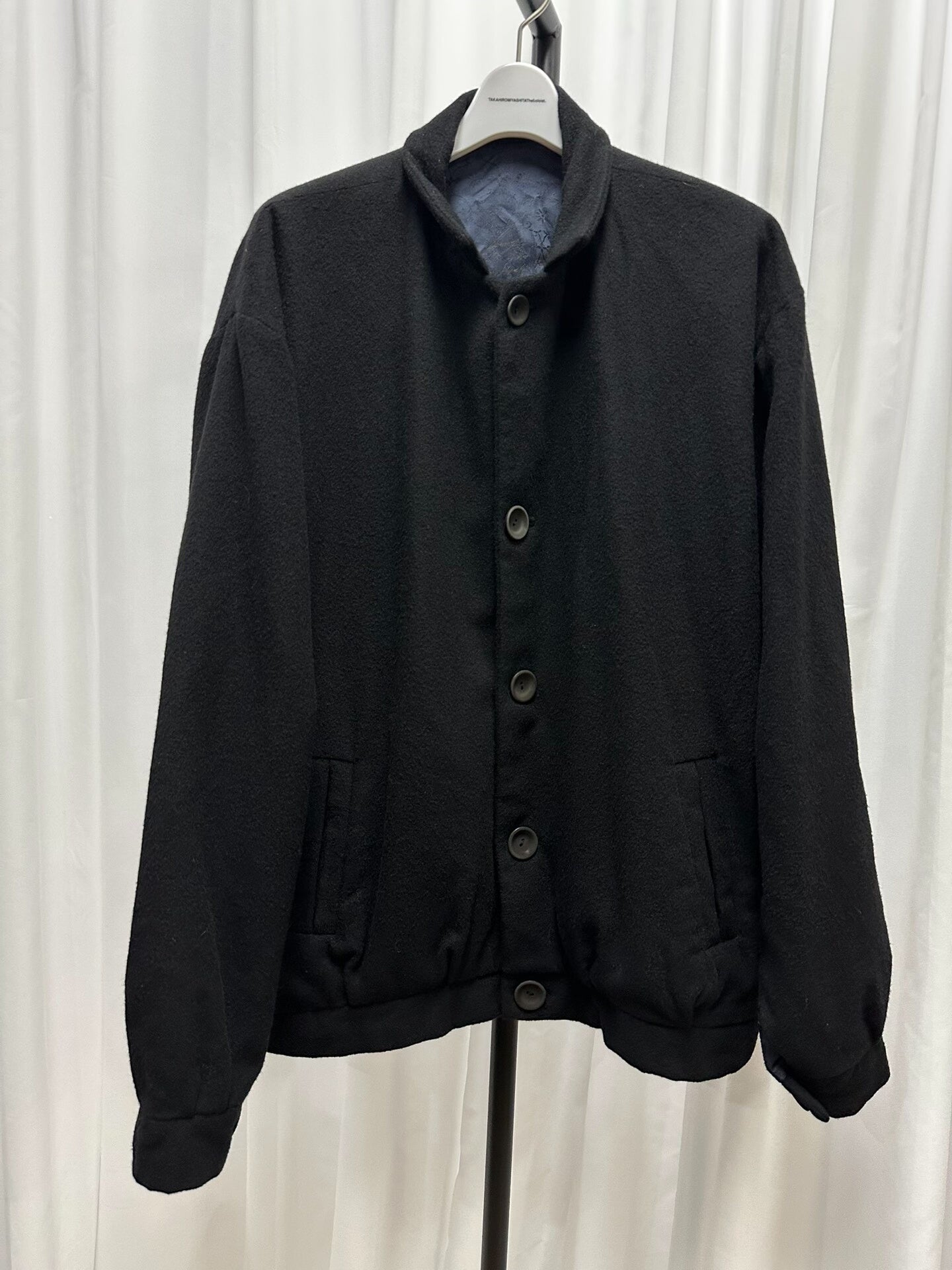 Geoffrey B. Small (GBS) Hand-Dyed Biella Cashmere Jacket