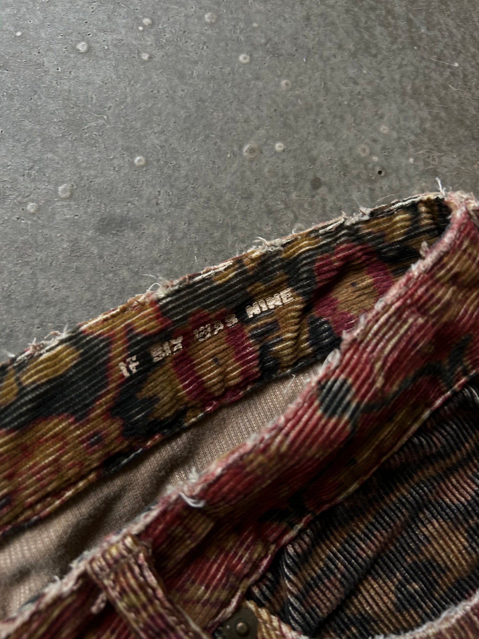 If Six Was Nine "Carpet" Fringe Flared Pants