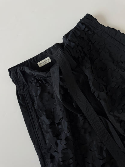 Dries Van Noten SS22 Laser-Cut Textured Trousers