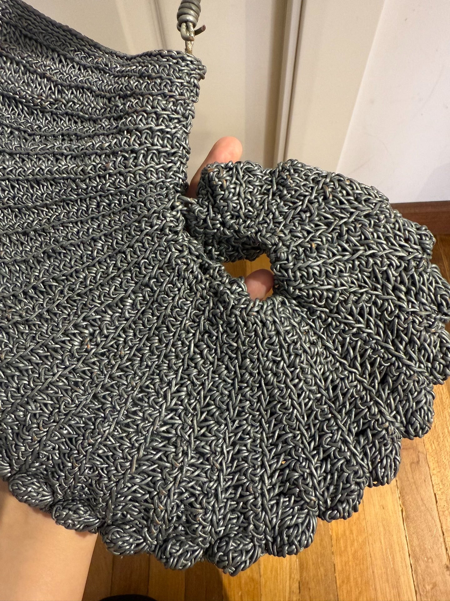 Kiko Kostadinov SS20 Crochet "Conch" Bag