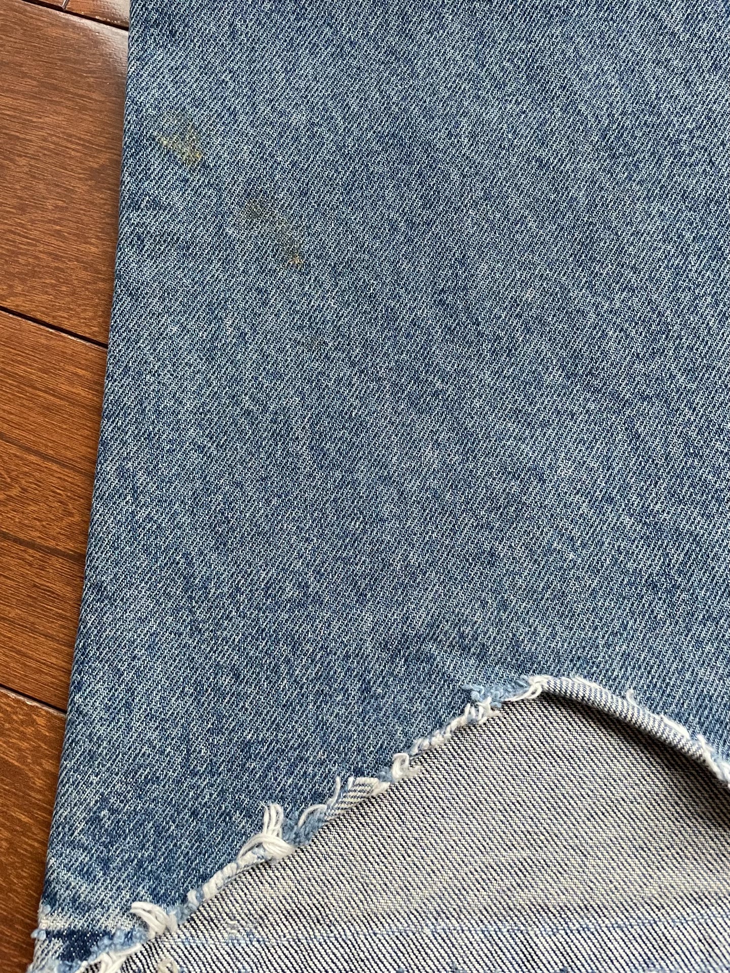 Enfants Riches Déprimés (ERD) 23FW Artisanal Distressed Flare Denim
