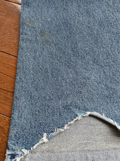 Enfants Riches Déprimés (ERD) 23FW Artisanal Distressed Flare Denim