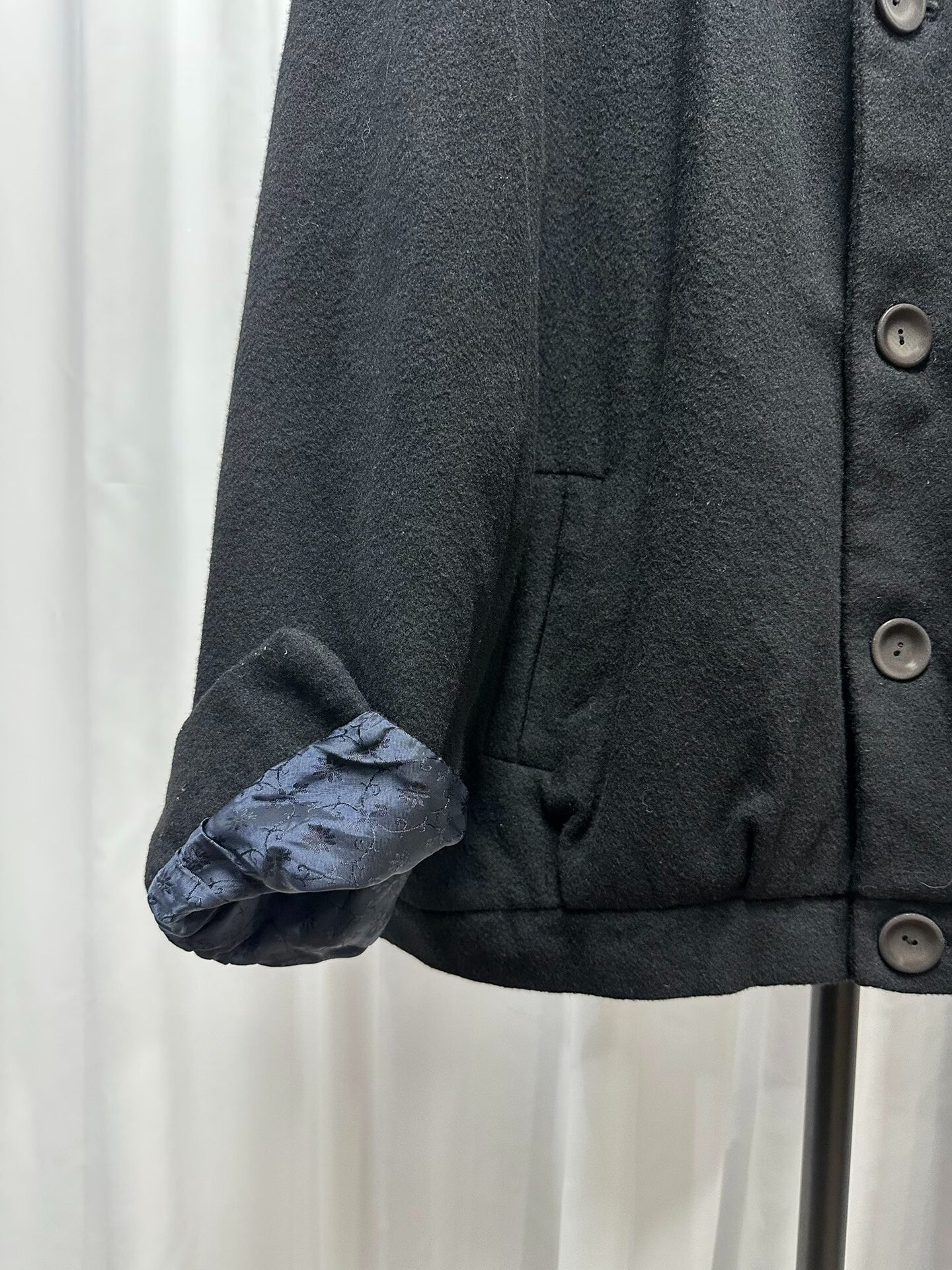 Geoffrey B. Small (GBS) Hand-Dyed Biella Cashmere Jacket