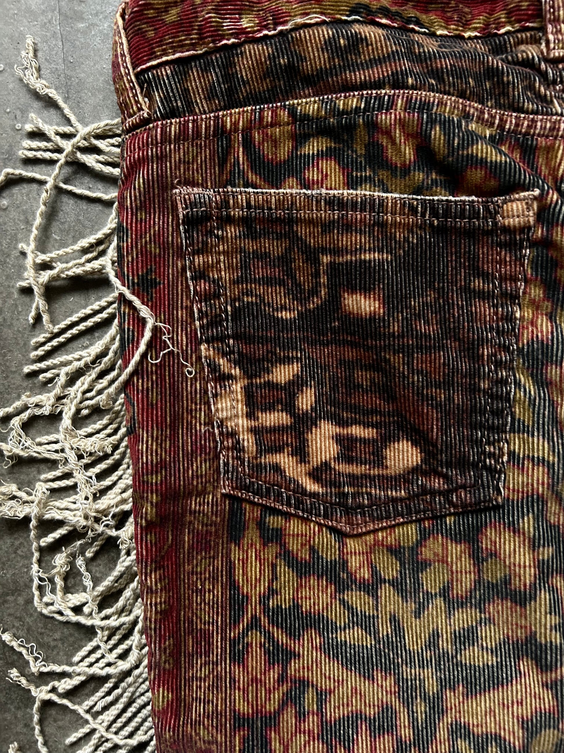 If Six Was Nine "Carpet" Fringe Flared Pants