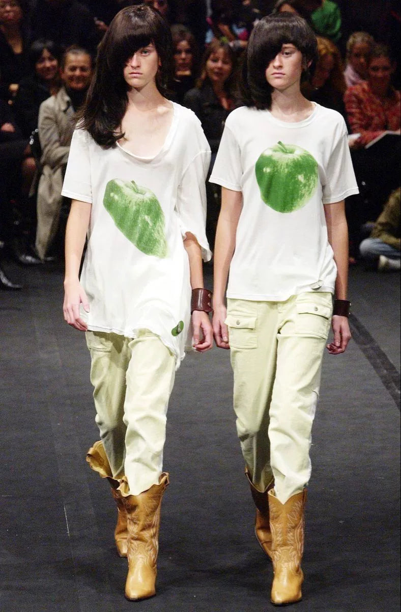 Undercover SS04 "Languid" Apple Graphic T-Shirt