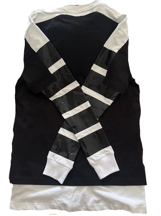 Hood By Air (HBA) SS15 White Illusion Double T-Shirt