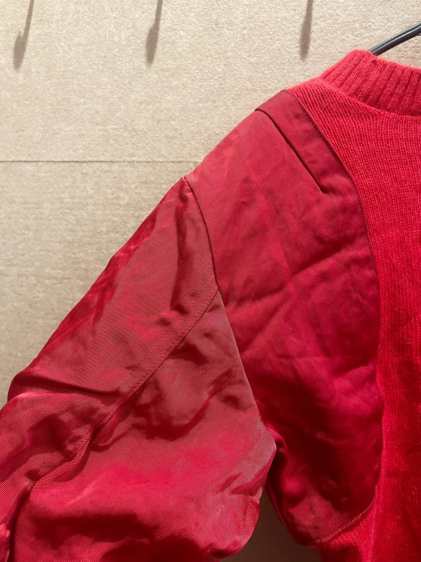 20471120 by Masahiro Nakagawa Archival Deconstructed Mixed-Media Sweater