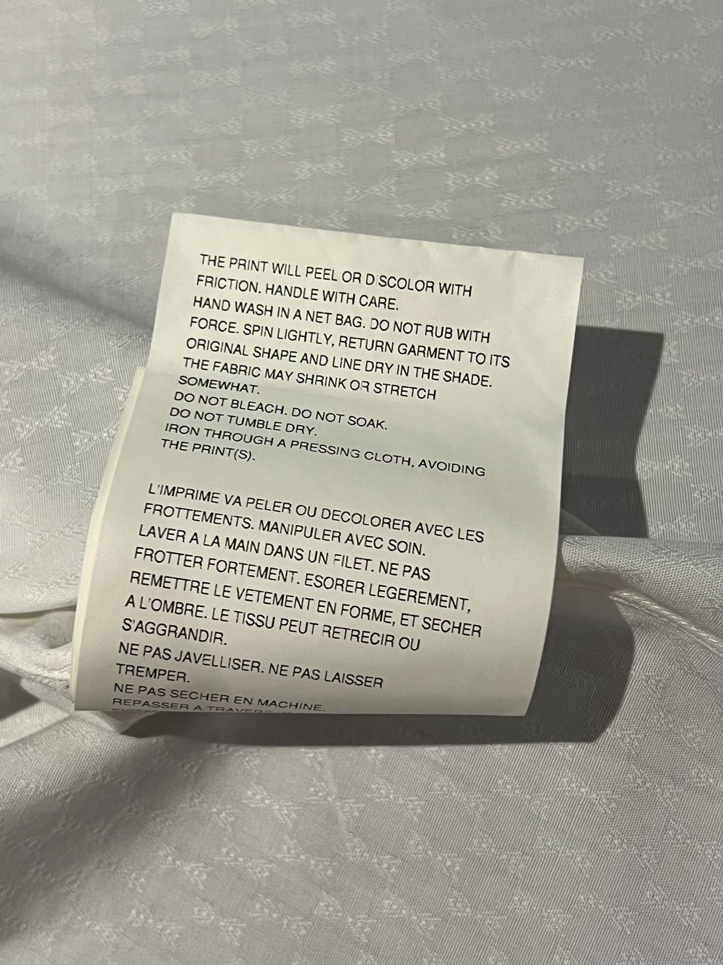 Junya Watanabe MAN SS04 Military Insignia Zip-Up Shirt